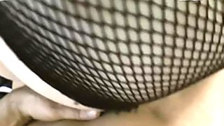 Gothic bitch is anal fucking outdoor in an amateur WTF Pass sex video